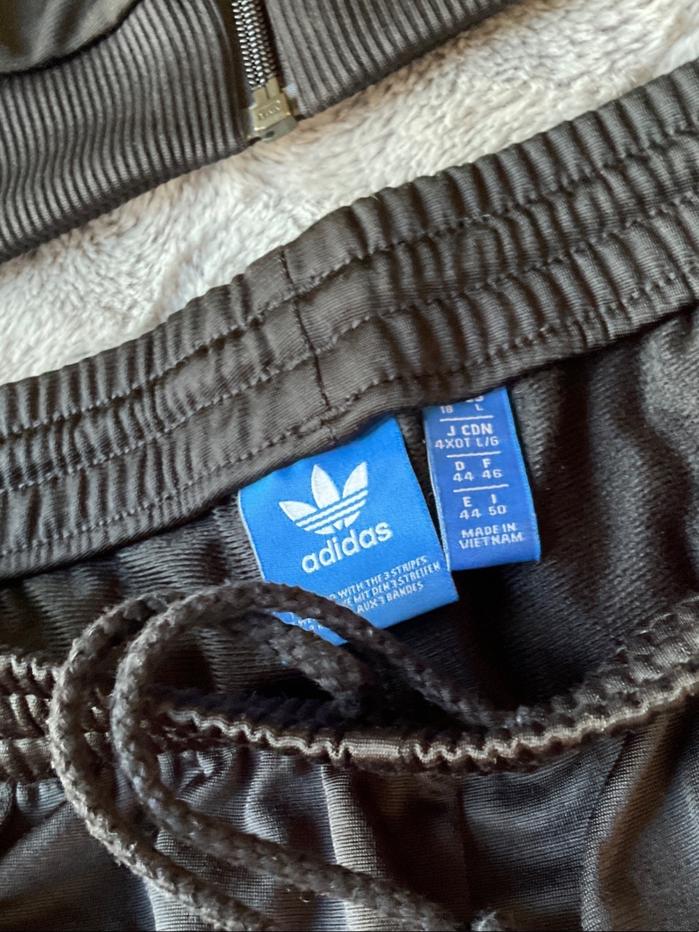 adidas Black & White 3-Stripe Track Jacket and Joggers Set - Picture 2 of 9